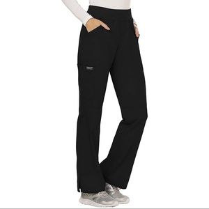 Cherokee WW110 cargo scrub pants in black